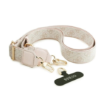 Guess MagSafe Case 4G Triangle Logo with Big Strap for iPhone 17 Pro Max - Pink - Image 3