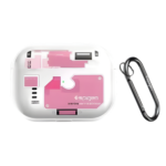 SpigZero One TPU Transparent Case for Airpods Pro 3 Pink