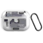 SpigZero One TPU Transparent Case for Airpods Pro 3 Gray