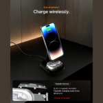 SpigZero One TPU Transparent Case for Airpods Pro 3 Pink - Image 3