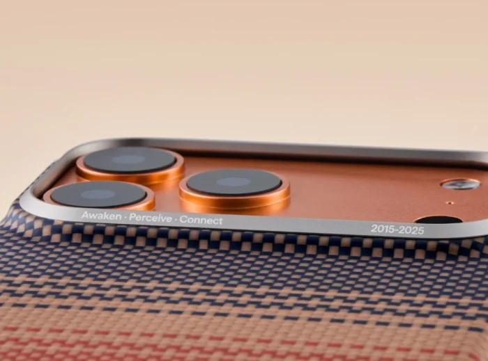 PITAKA Ultra-Slim Case, MagSafe Compatible for iPhone 17 Pro Max - SunSet - Image 5