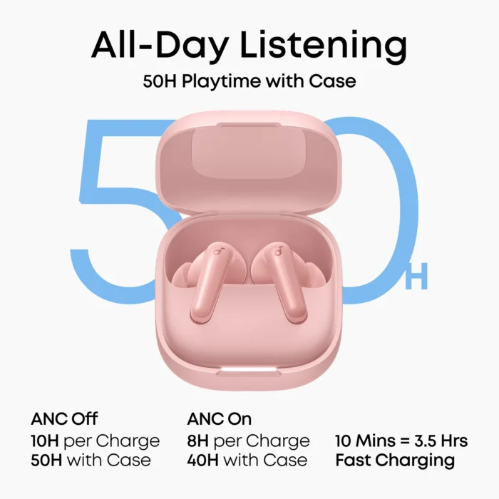 Anker Soundcore P31i - Pink (Etisal) - Image 3