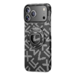 REMAX - RMC-10 + Stand for iPhone 17 Pro Max Case Zhiyu Exclusive Series - Black