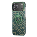 REMAX - RMC-10 + Stand for iPhone 17 Pro Max Case Zhiyu Exclusive Series - Green