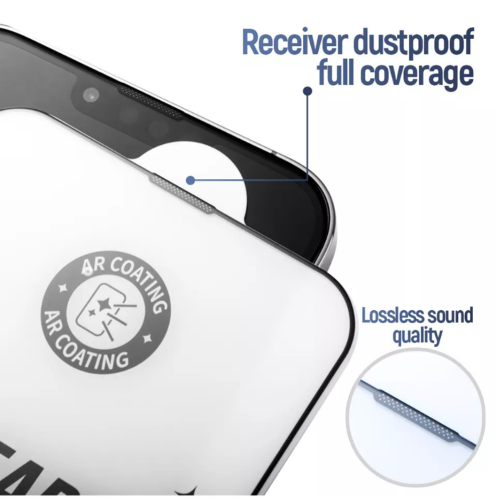 Blueo HD Ultra Clear Anti-Reflective Tempered Glass With Applicator for iPhone Air - Image 6