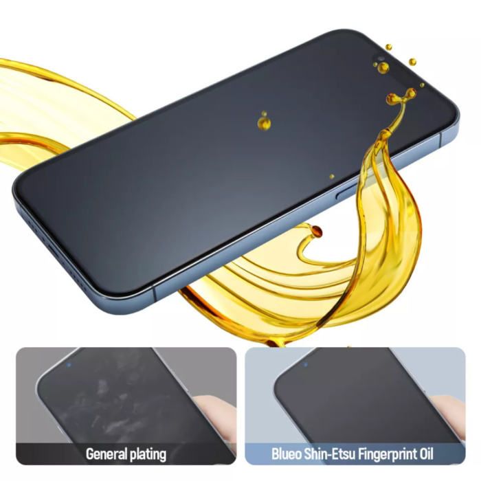 Blueo HD Ultra Clear Anti-Reflective Tempered Glass With Applicator for iPhone Air - Image 8