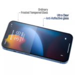 Blueo HD Ultra Clear Anti-Reflective Tempered Glass With Applicator for iPhone Air - Image 3