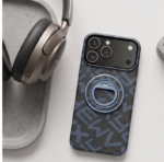 REMAX - RMC-10 + Stand for iPhone 17 Pro Max Case Zhiyu Exclusive Series - Blue - Image 2