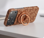 REMAX - RMC-10 + Stand for iPhone 17 Pro Max Case Zhiyu Exclusive Series - Orange - Image 3