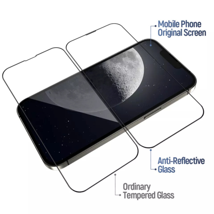 Blueo HD Ultra Clear Anti-Reflective Tempered Glass With Applicator for iPhone Air - Image 10