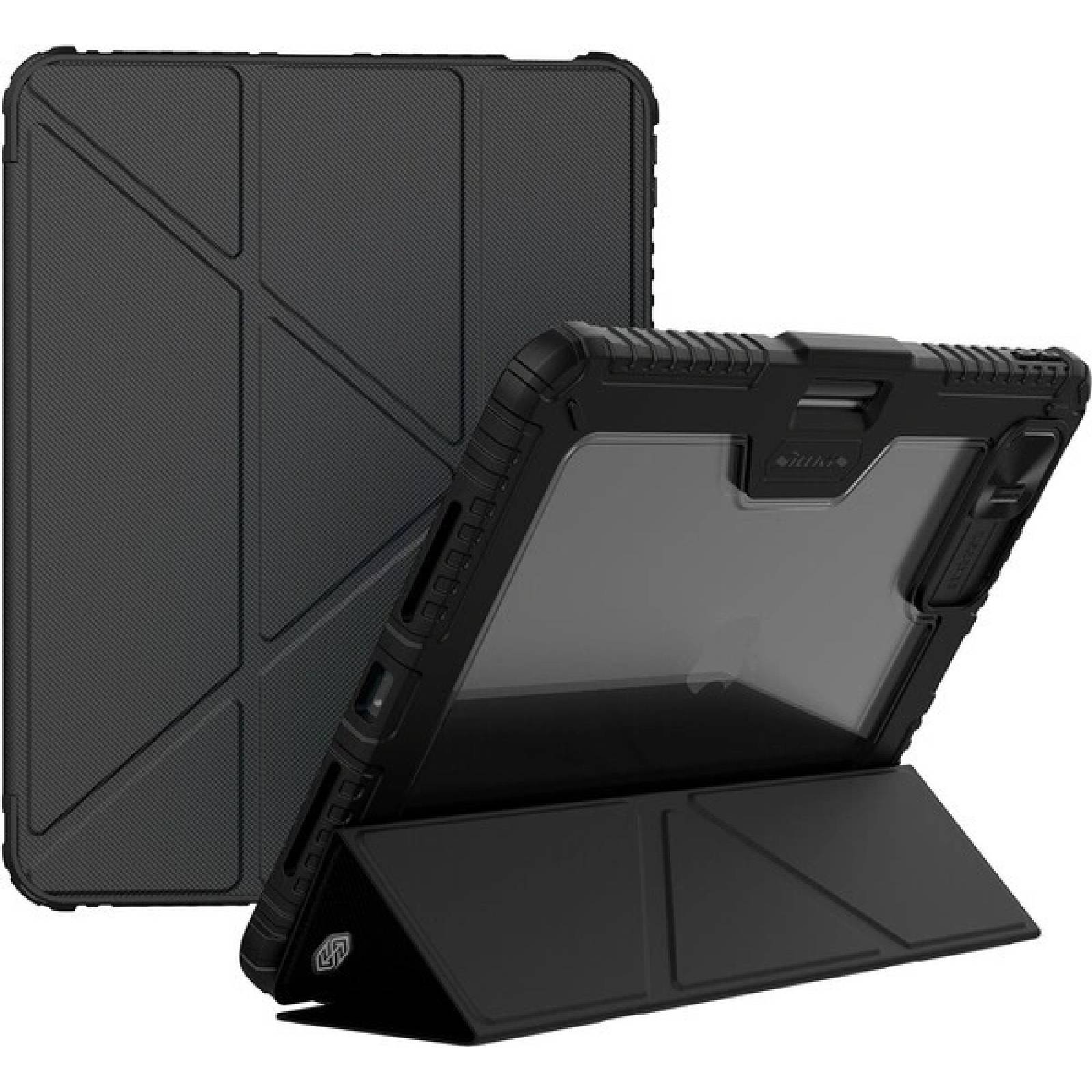 0ba80a83-fd38-4cbd-bebb-43b7f590b46c Nillkin Bumper Pro Leather Case for Apple iPad Pro 13 2025/2024 - Black - Image 1