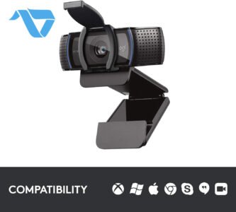 Logitech C920 S Pro HD Webcam - Black (2 Years Warranty) - الصورة 4