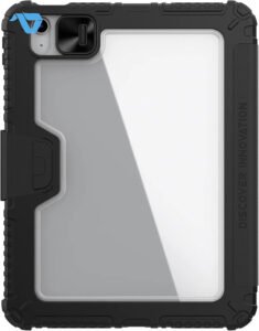 Nillkin Bumper Pro PU Leather Case for Apple iPad 11(A16) 2025, iPad 10/10.9 2022–Black - Image 2