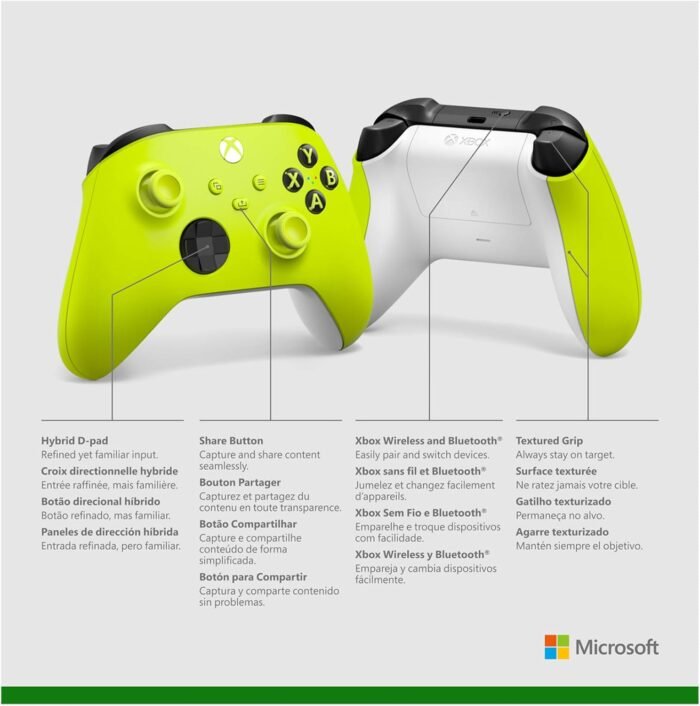 Xbox Wireless Controller - Electric Volt - Image 5