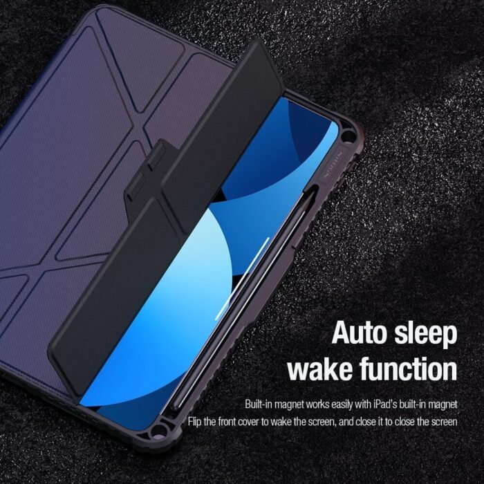 Nillkin Bumper Pro Leather Case for Apple iPad Pro 13 2025/2024 - Black - Image 8