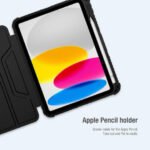 Nillkin Bumper Pro PU Leather Case for Apple iPad 11(A16) 2025, iPad 10/10.9 2022 - Black - Image 10