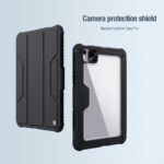 Nillkin Bumper Pro PU Leather Case for Apple iPad 11(A16) 2025, iPad 10/10.9 2022 - Black - Image 9