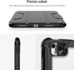 Nillkin Bumper Pro PU Leather Case for Apple iPad 11(A16) 2025, iPad 10/10.9 2022 - Black - Image 6
