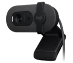 Logitech BRIO 100 Full HD 1080p Webcam With Auto-Light Balance, Integrated Privacy Shutter, and Built-In Mic - Graphite (2 Years Warranty)