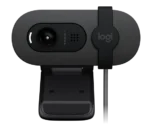 Logitech BRIO 100 Full HD 1080p Webcam With Auto-Light Balance, Integrated Privacy Shutter, and Built-In Mic - Graphite (2 Years Warranty) - Image 2