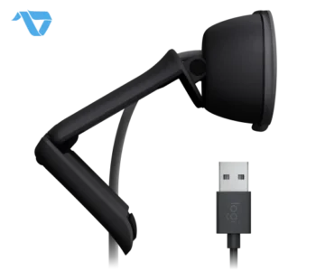 Logitech BRIO 100 Full HD Webcam - Graphite (2 Years Warranty) - Image 3