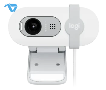 Logitech BRIO-100 Full HD Webcam - Off White (2 Years Warranty) - Image 2