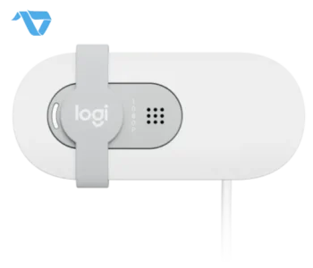 Logitech BRIO-100 Full HD Webcam - Off White (2 Years Warranty) - Image 3