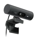 Logitech BRIO 500 Full HD 1080p Webcam With Auto Light Correction, Show Mode, Dual Noise Reduction Mics, Webcam Privacy Cover and USB-C Connectivity - Graphite (2 Years Warranty)