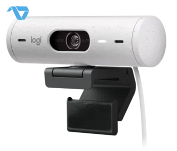 Logitech BRIO 500 Full HD Webcam - Off White (2 Years Warranty) - Image 4