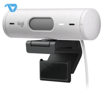 Logitech BRIO 500 Full HD Webcam - Off White (2 Years Warranty) - Image 3