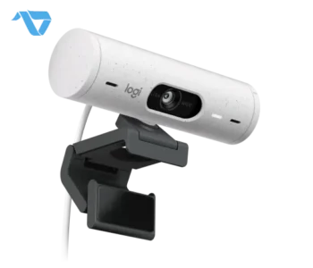 Logitech BRIO 500 Full HD Webcam - Off White (2 Years Warranty)