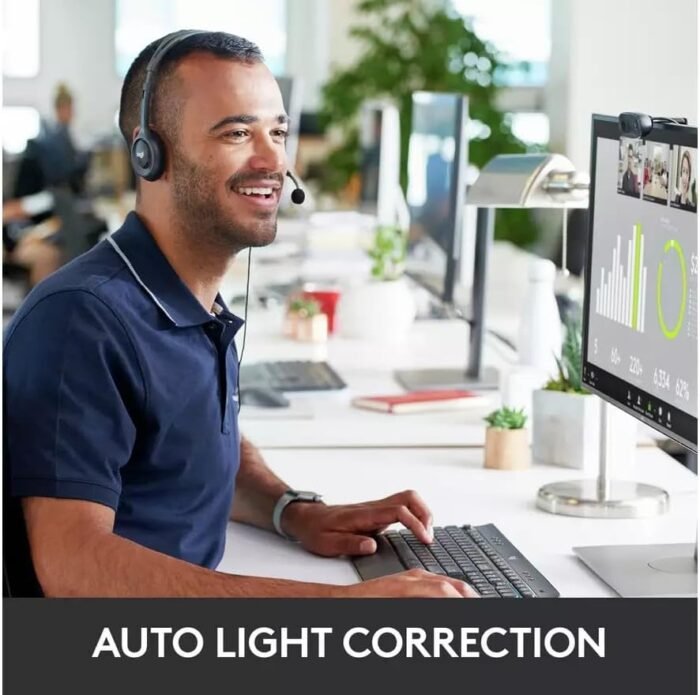 Logitech C270 HD Webcam 720p video calling - Black (2 Years Warranty) - Image 5