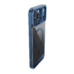 Kajsa Trans-Shield Collection - Aluminium Back Case for iPhone 17 pro max (MagSafe Compatible) Blue - Image 3