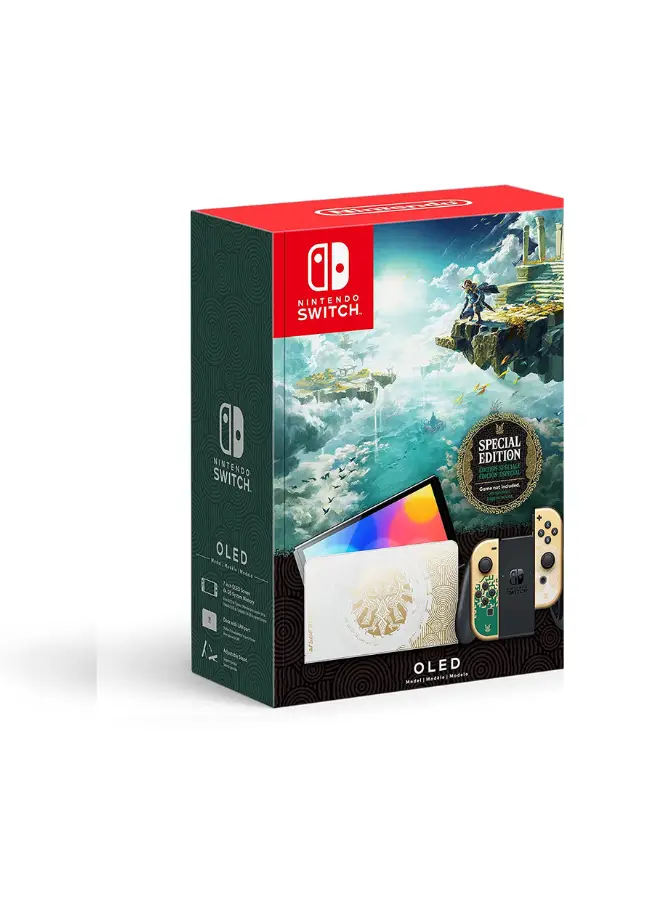 nintendo switch zelda edition (8) Nintendo Switch OLED Zelda Edition - Image 1
