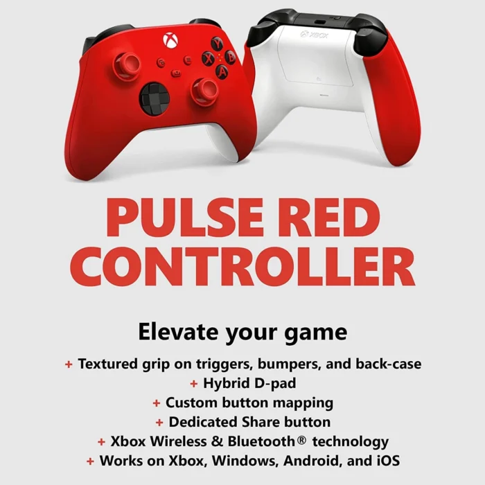 Xbox Wireless Controller - Pulse Red - Image 4