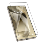 Levelo AR Clear Glass 2.5D Silk Print High Silicone Aluminum Screen Protector for Samsung Galaxy S25 Ultra