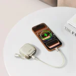 Powerology Bahamas 10000mAh with PD20W Type C & Lightning Input and Output - Beige - Image 4
