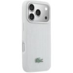 Lacoste iPhone 17 Pro Max Case Petit Pique Lacquer MagSafe - Gray - Image 2