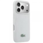 Lacoste iPhone 17 Pro Max Case Petit Pique Lacquer MagSafe - Gray - Image 2