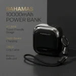 Powerology Bahamas 10000mAh with PD22.5W Type C & 20W Lightning Input and Output - Black - Image 3