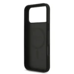 Guess iPhone 17 Pro Max Back cover case - Magsafe PU Leather - 4G Classic Logo - Black - Image 6