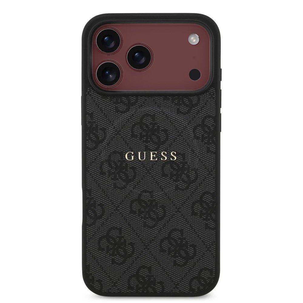 guess-iphone-18-pro-max-back-cover-case-magsafe-pu-leather-4g-classic-logo-black-on-burgundy-iphone-v9 guess iphone 18 pro max back cover case magsafe pu leather 4g classic logo black on burgundy iPhone