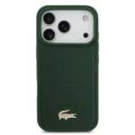 Lacoste iPhone 17 Pro Max Back cover case - MagSafe - Bliss Design - Green