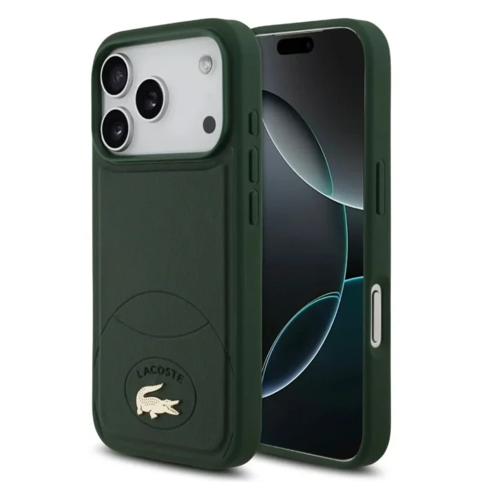 Lacoste iPhone 17 Pro Max Back cover case - MagSafe - Bliss Design - Green - Image 3