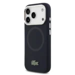 Lacoste iPhone 17 Pro Max Back cover coque - MagSafe - Metal Logo - Navy - Image 4