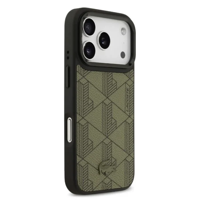 Lacoste iPhone 17 Pro Max Back cover coque - MagSafe - Nomogramme Logo with Camera Stand - Vert - Image 2
