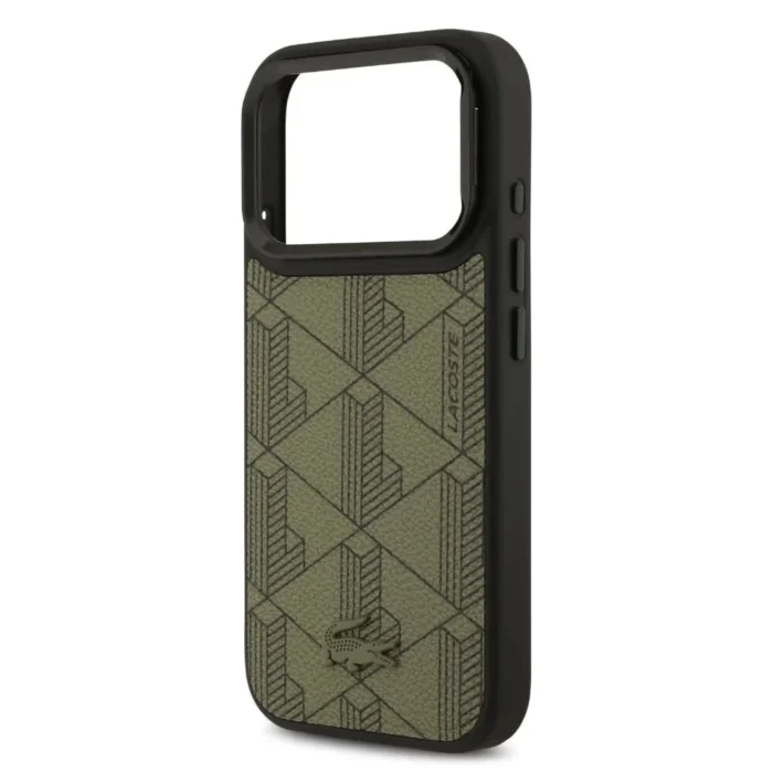 Lacoste iPhone 17 Pro Max Back cover coque - MagSafe - Nomogramme Logo with Camera Stand - Vert - Image 5