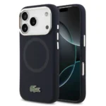 Lacoste iPhone 17 Pro Max Back cover coque - MagSafe - Metal Logo - Navy - Image 3