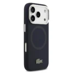 Lacoste iPhone 17 Pro Max Back cover coque - MagSafe - Metal Logo - Navy - Image 2