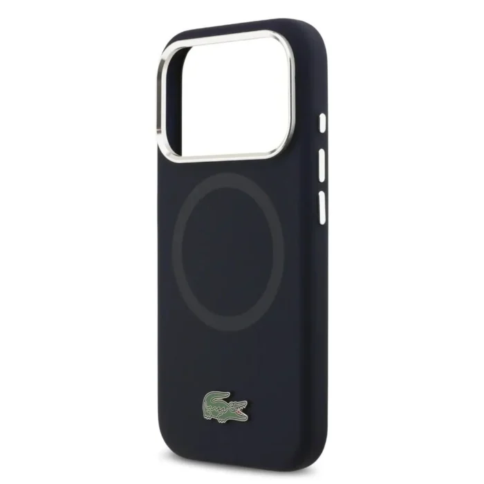 Lacoste iPhone 17 Pro Max Back cover coque - MagSafe - Metal Logo - Navy - Image 5